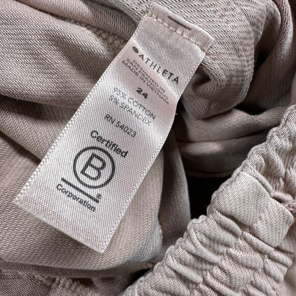Athleta Farallon Jogger Mocha Latte Tan Women's Size 24 New With Tags - Picture 6 of 12